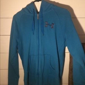 Blue Under Armour hoodie